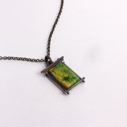 NA99: Marsden jade and titanium pendant