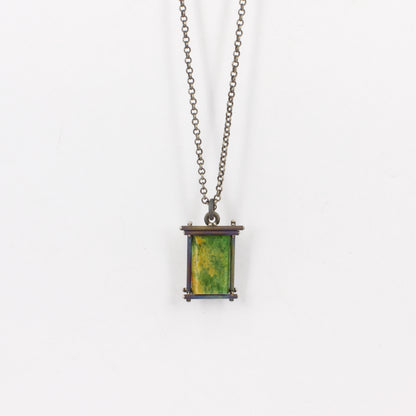 NA99: Marsden jade and titanium pendant