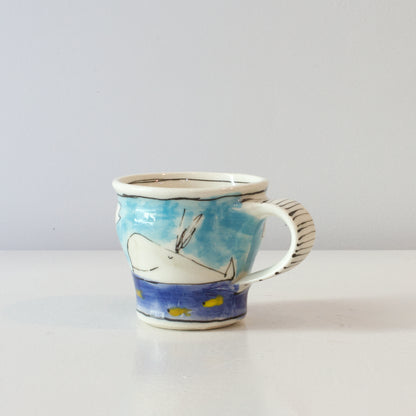 PH: Happy whale demitasse cups