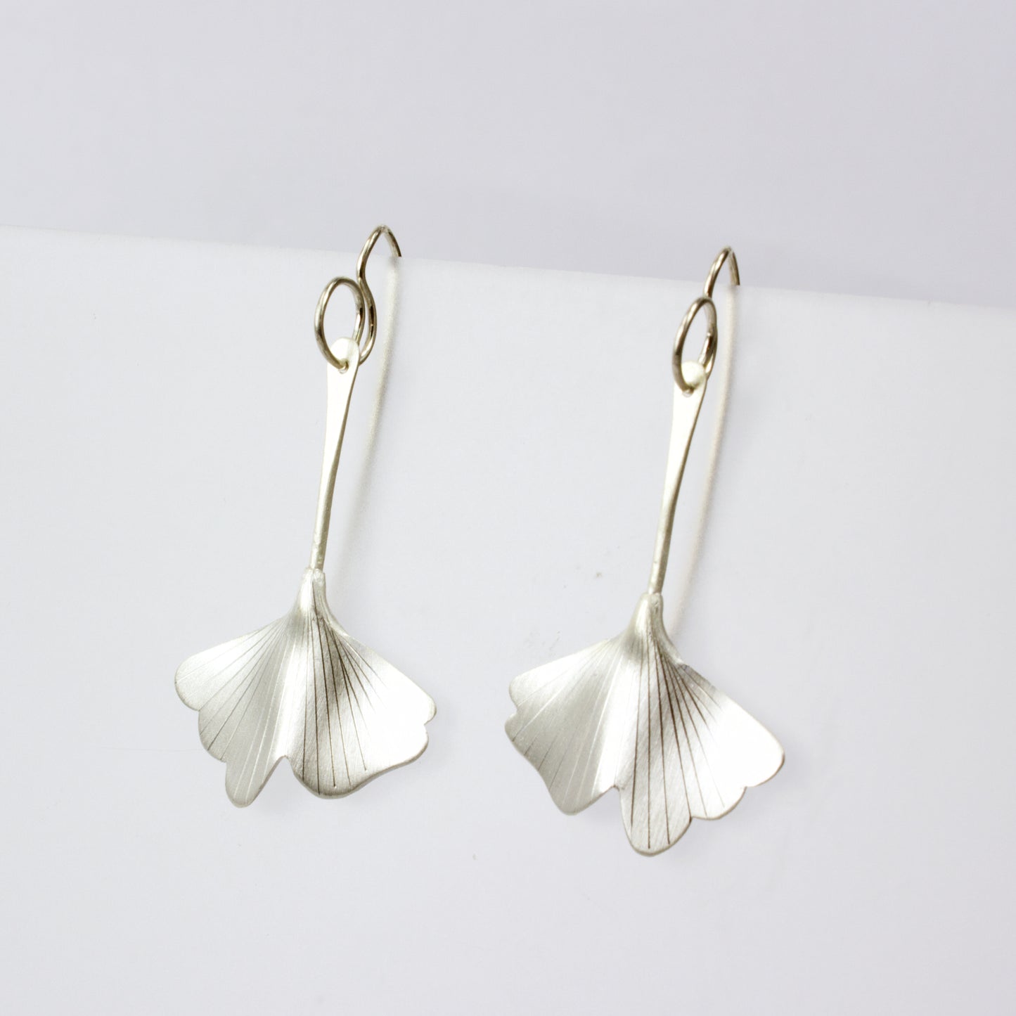 RB: Ginkgo earrings