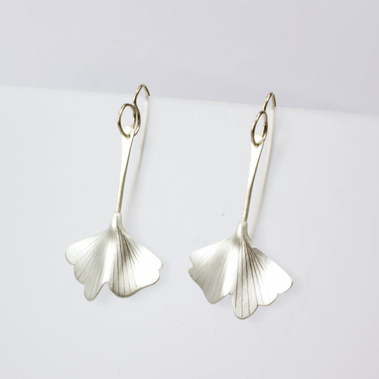 RB: Ginkgo earrings