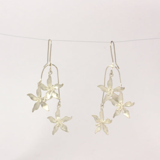 RF190: Hoheria chandelier earrings