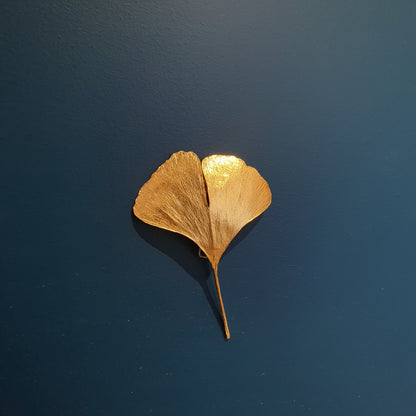 RMH: Wall jewellery - ginkgo leaves