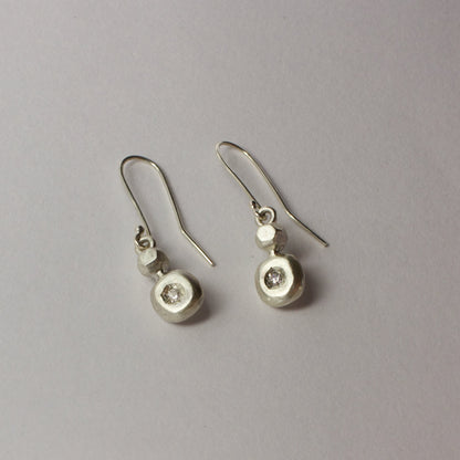 RK62: Ingot drop earrings