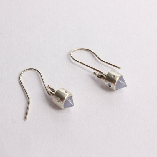 RK63: Chalecedony earrings