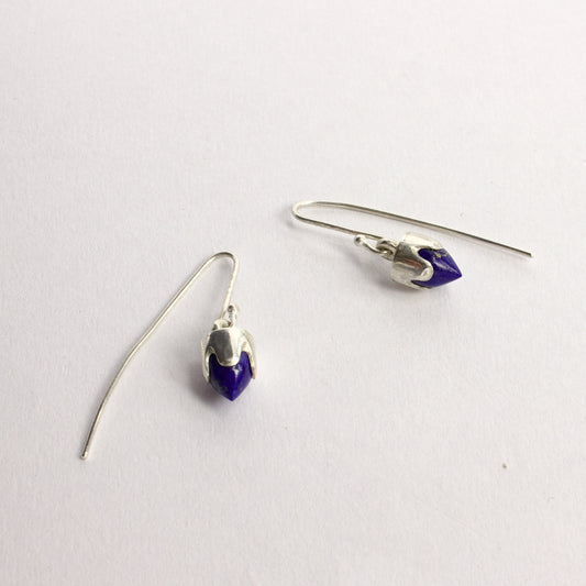 RK90: Lapis lazuli earrings
