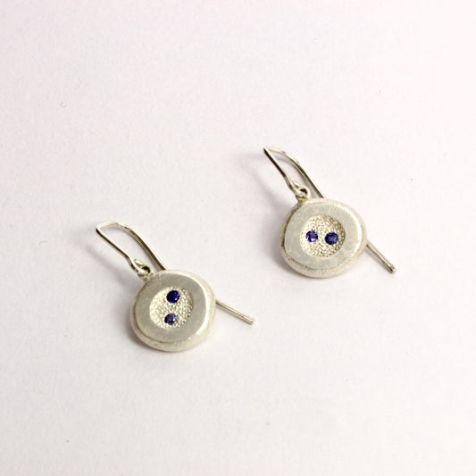 RMO47: Button drop earrings