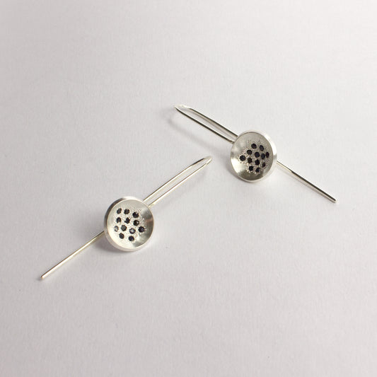 RMO87: Rock pool drop earrings