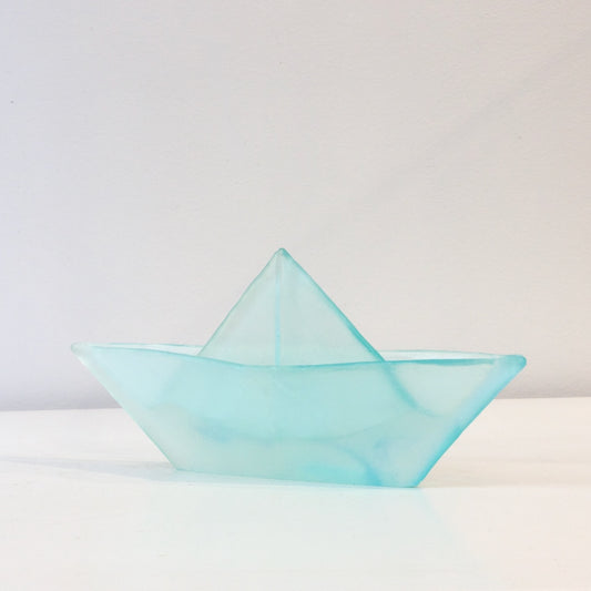 TBA126: Origami boat - lagoon