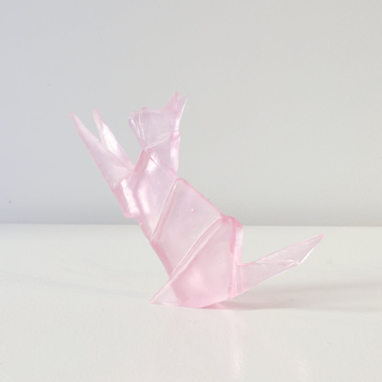 TBA143: Origami cat - pink