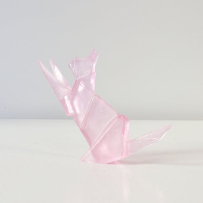 TBA143: Origami cat - pink