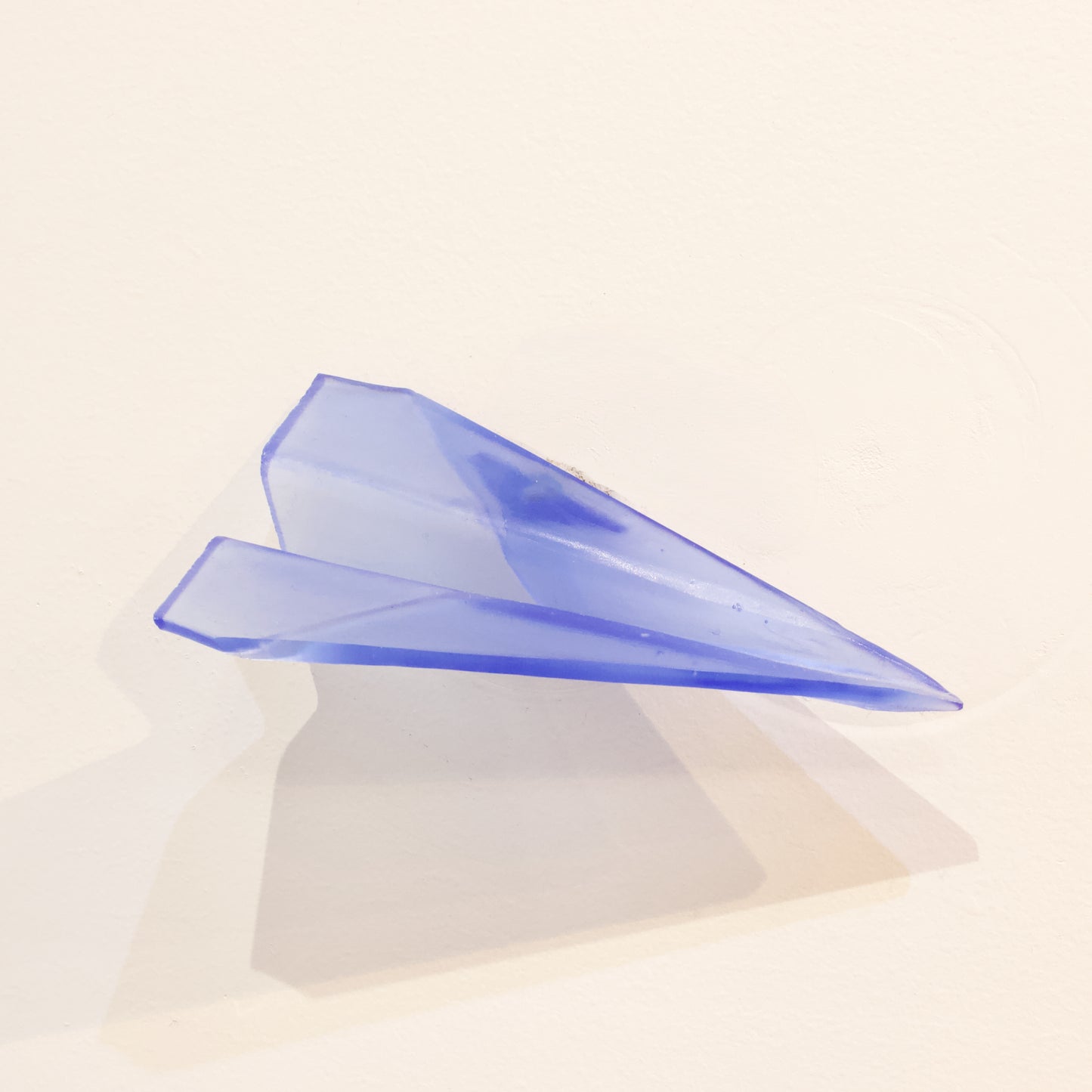 TBA148: Paper plane - cobalt blue