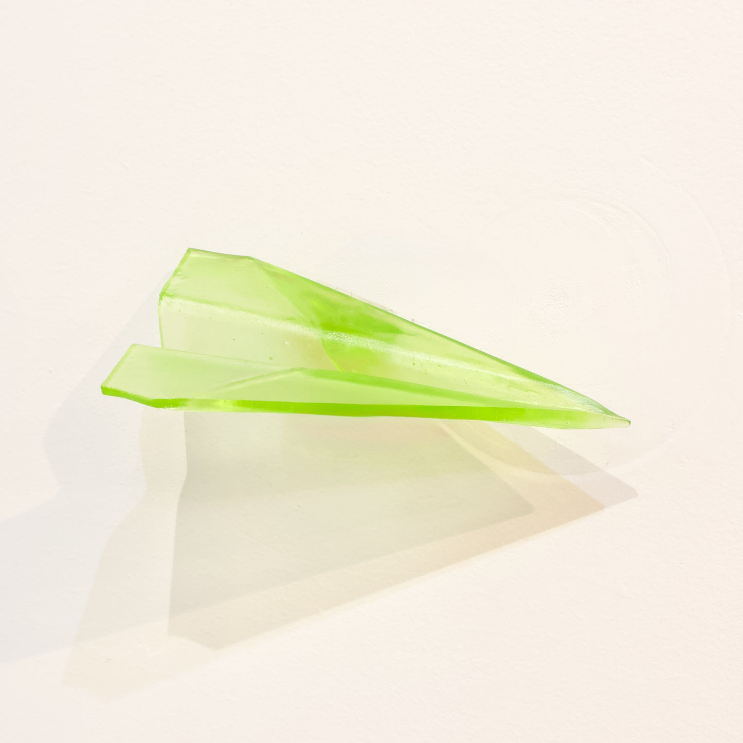 TBA157: Paper plane - lime green