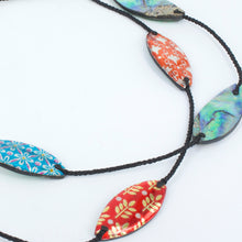 DH106: Paua foil necklace