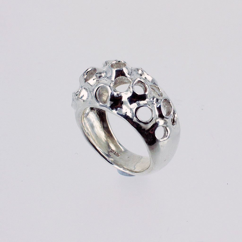 Real moon outlet rock ring
