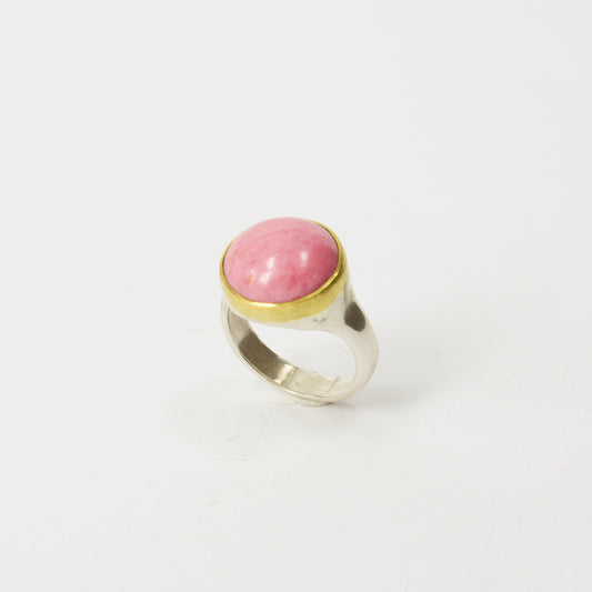 DM097C: Rhodonite ring