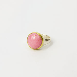 DM097C: Rhodonite ring