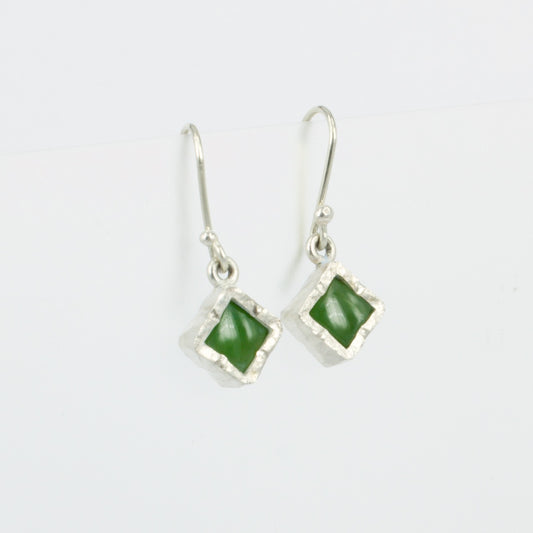 DM772B: Pounamu earrings