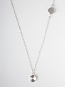 ZR103: Double circle necklace