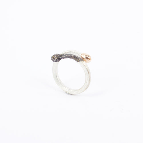 DM: Burnt and live matchstick ring