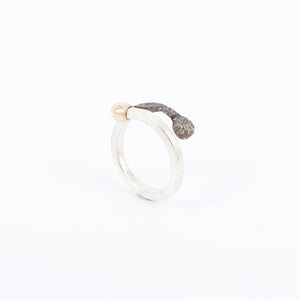 DM: Burnt and live matchstick ring