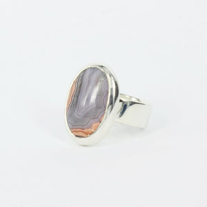 RW306: Laguna agate ring