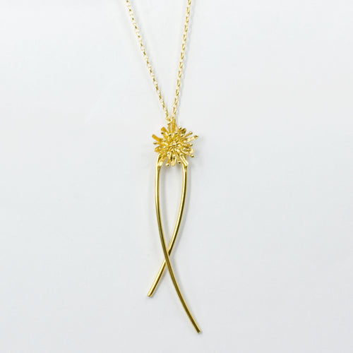 KS112: Mt Cook lily necklace