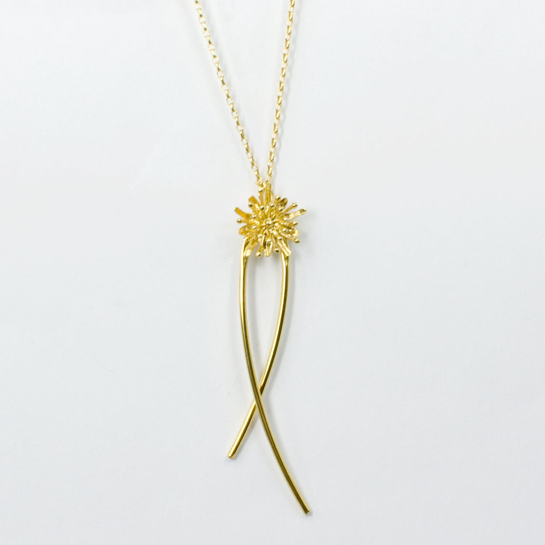 KS112: Mt Cook lily necklace