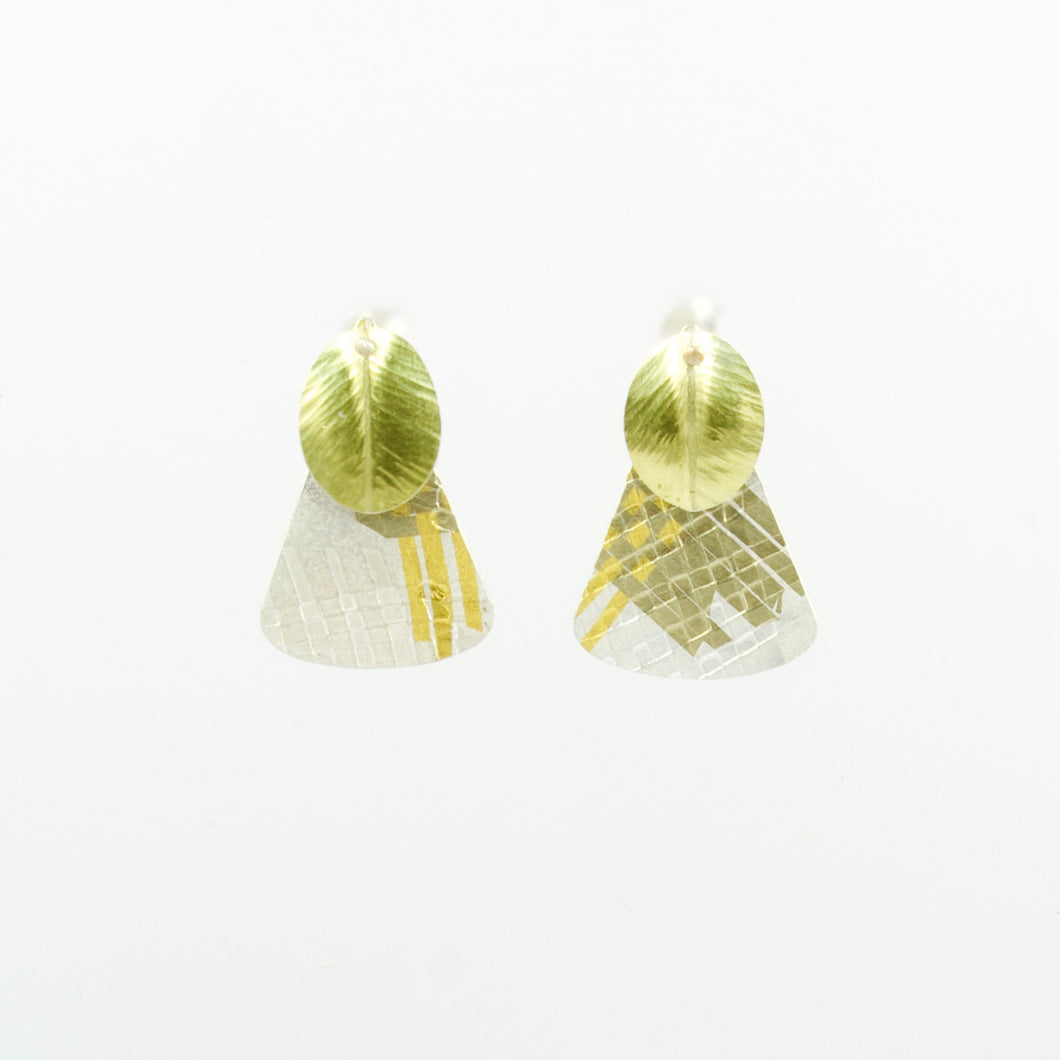 JB98: Fantail weaver earrings