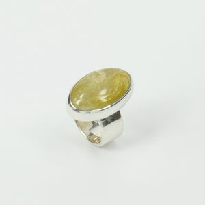 RW82: Rutilated quartz ring