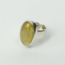 RW82: Rutilated quartz ring