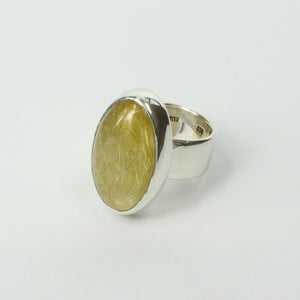 RW82: Rutilated quartz ring